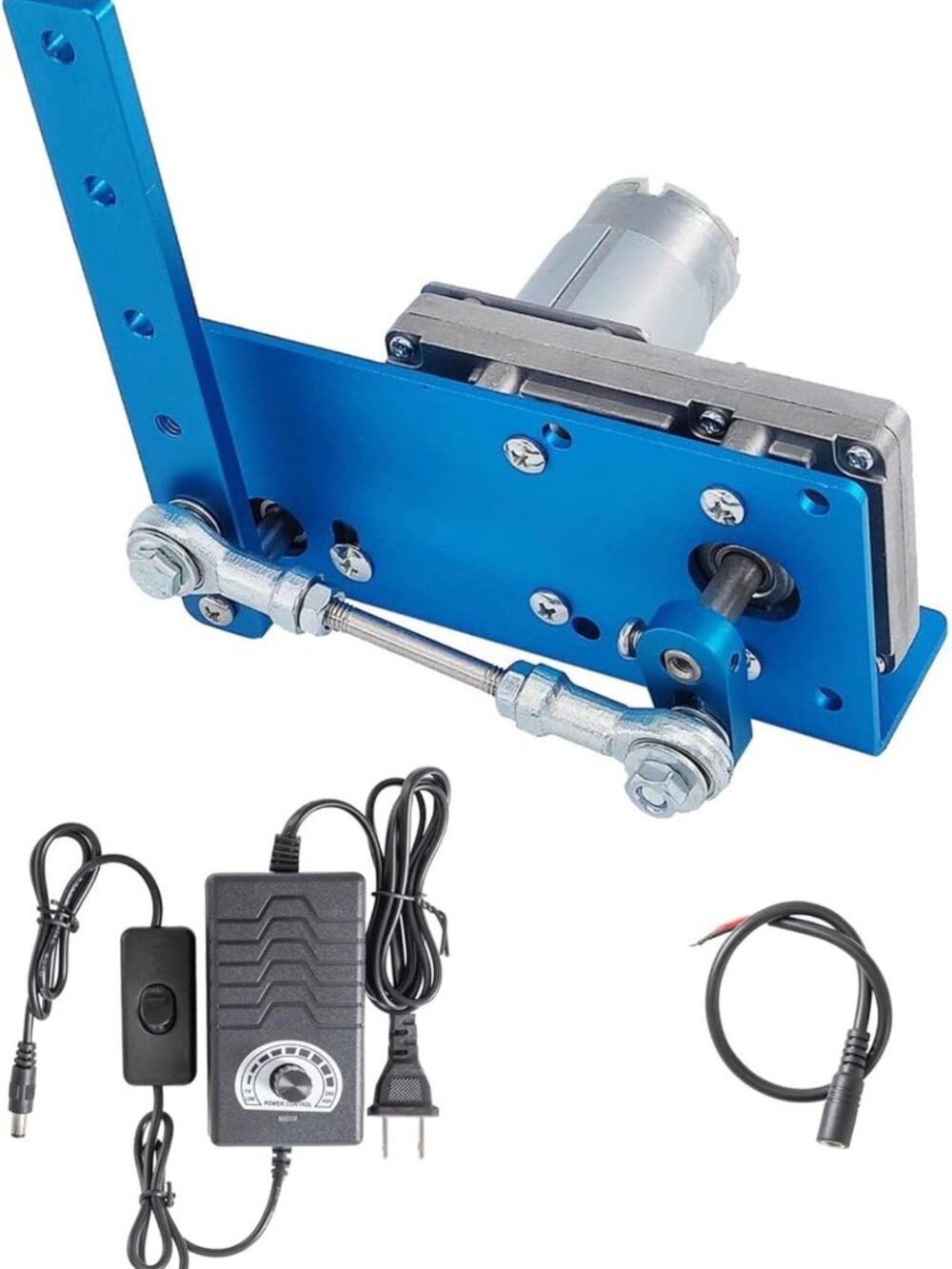 24V Adjustable Reciprocating Swing Motor, Max 90RPM, 20-120 Degrees Range